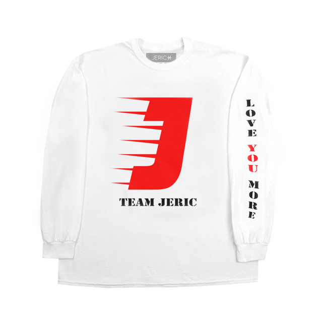 TEAM JERIC Love You More Hoodie Sweatshirt Limited Edition