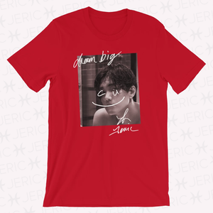 DREAM BIG C U Unisex T-Shirt Premium RED Limited Edition 偷偷看你 C U 大大的夢想 限量 男女款 T-shirt